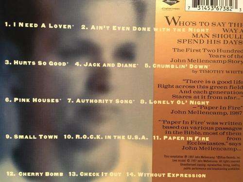 CD - John Mellencamp - The Best That I Can Do