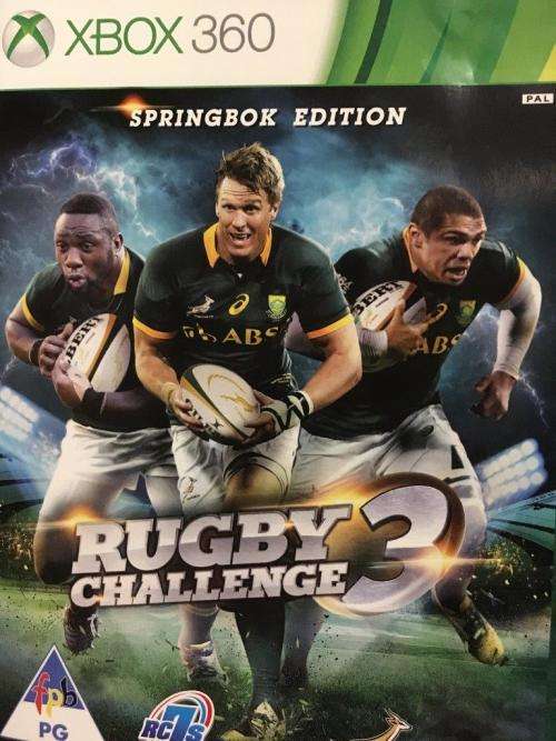 Xbox 360 - Rugby Challenge 3 Springbok Edition