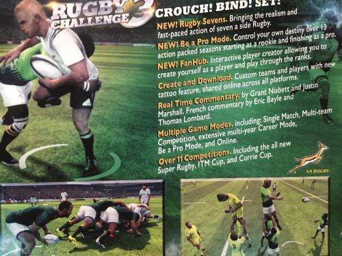 Xbox 360 - Rugby Challenge 3 Springbok Edition