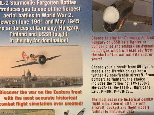 PC - IL2 Sturmovil Forgotten Battles