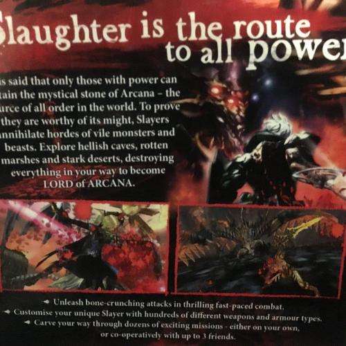 PSP - Lord of Arcana - Slayer Edition