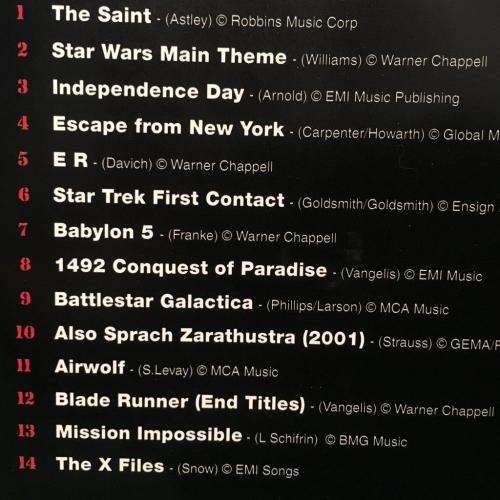 CD - Impossible Missions - Music of The Movies Vol.1