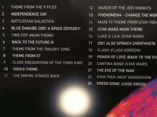 CD - Space Themes the Final Frontier Film Score Orchestra