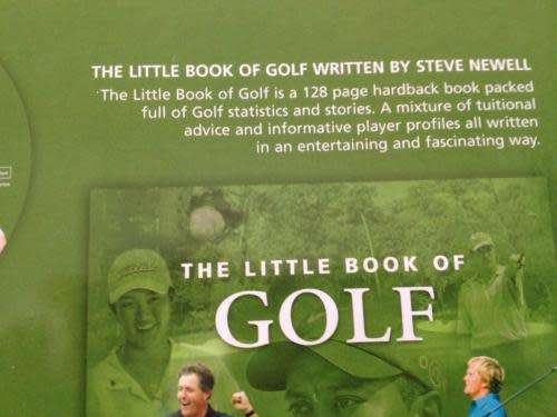Golf Book & DVD Gift Pack
