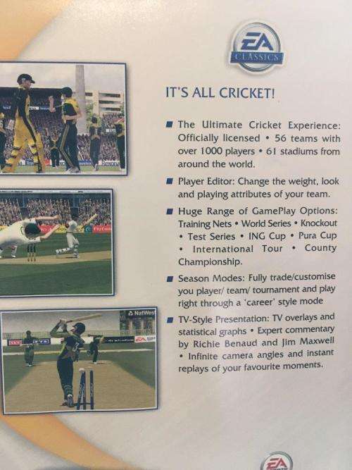 PC - Cricket 2004