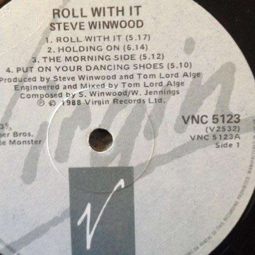 LP - Steve Winwood - Roll Wit It