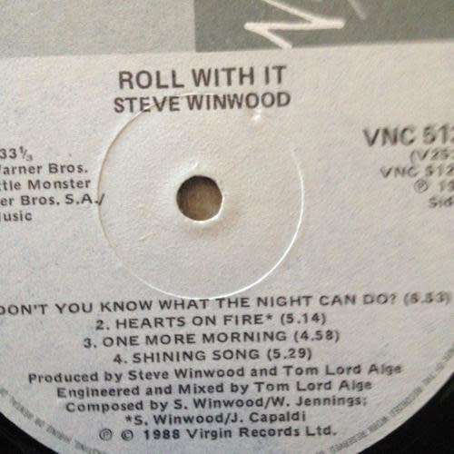 LP - Steve Winwood - Roll Wit It
