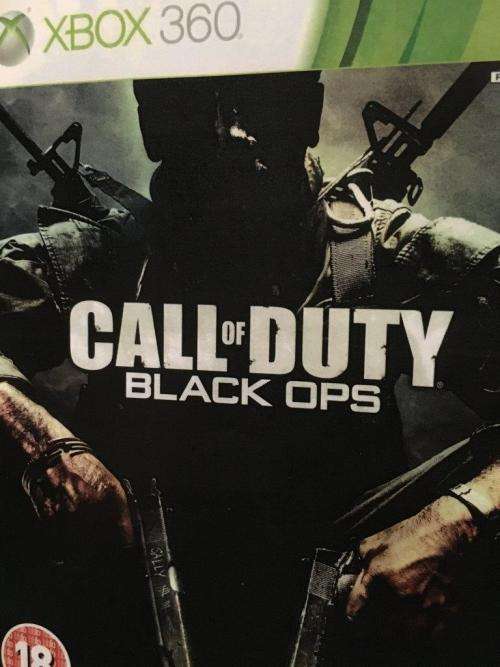 Xbox 360 - Call of Duty Black OPs