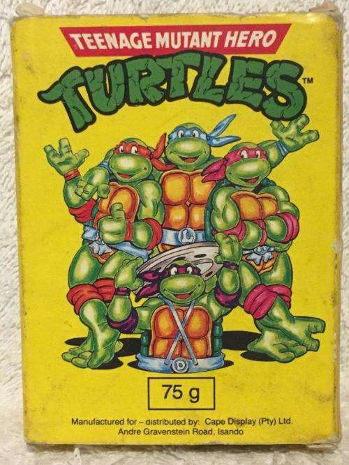 VINTAGE TEENAGE MUTANT NINJA TURTLES TMNT  Donatello Pictrue SOAP 1990 - mint in box - Never used