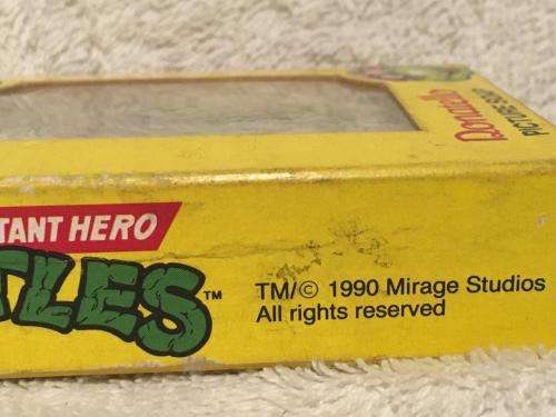 VINTAGE TEENAGE MUTANT NINJA TURTLES TMNT  Donatello Pictrue SOAP 1990 - mint in box - Never used