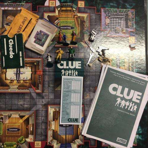 Clue - Parker Brothers Classic Detective Game - Parker Brothers