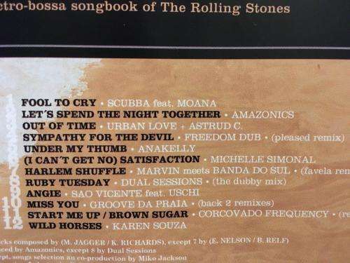 CD - Bossa n` Stones - The Electro-Bossa songbook of The Rolling Stones