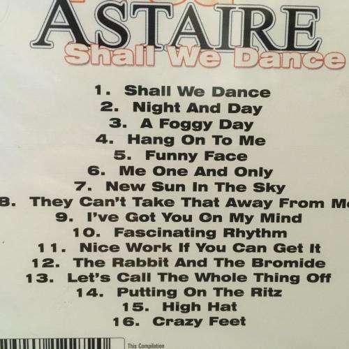 CD - Fred Astaire - Shall We Dance (New Sealed)