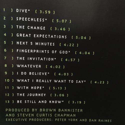 CD - Steven Curtis Chapman - Speechless