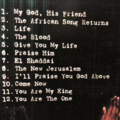 CD - Active Worship - my God His Friend