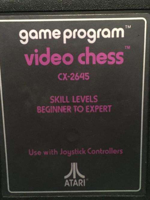 Atari - Video Chess Cartridge