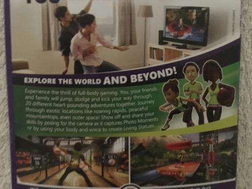 Xbox 360 - Kinect + Kinect Adventures Game Bundle
