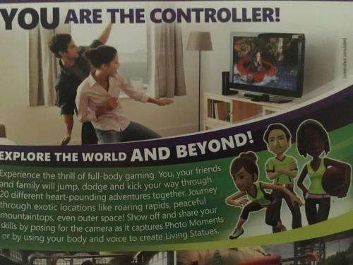 Xbox 360 - Kinect + Kinect Adventures Game Bundle
