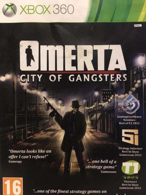 Xbox 360 - Omerta City of Gangsters
