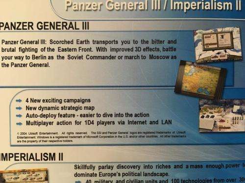 PC - Panzer General Scorched Earth + Imperialism II