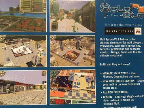 PC - Mall Tycoon 2 Deluxe