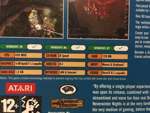 PC - Neverwinter Nights