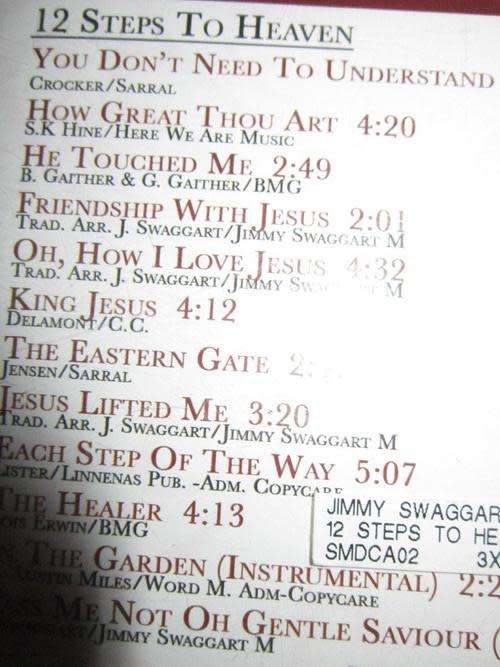 CD - Jimmy Swaggart - "12 Steps To Heaven"