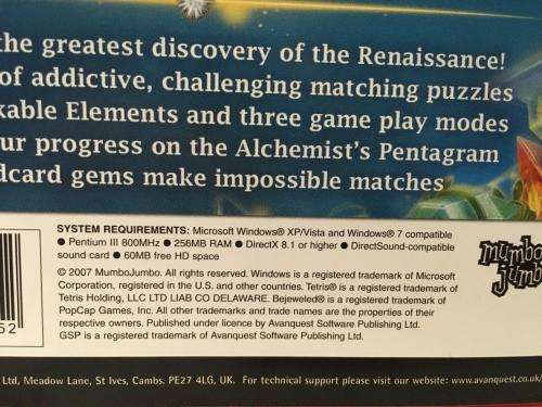 PC - Elements - First Tetris...then Bejeweled ... Now...