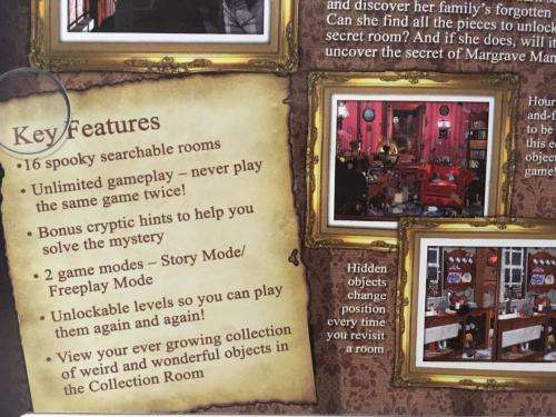 PC - The Secret of Margrave Manor - Hidden Object Game