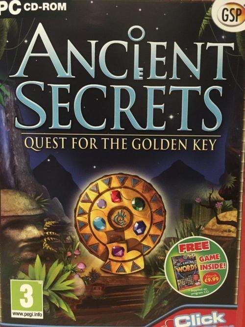 PC - Ancients Secrets - Quest for the Golden Key - Hidden Object Game