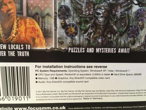 PC - Mystery Case Files - 13th Skull - Hidden Object Game