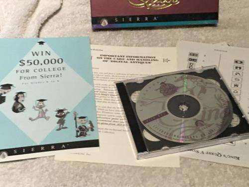 PC - Kings Quest Collector's Edition (Big Box Game DOS win 3.1 ) - Retro Gaming