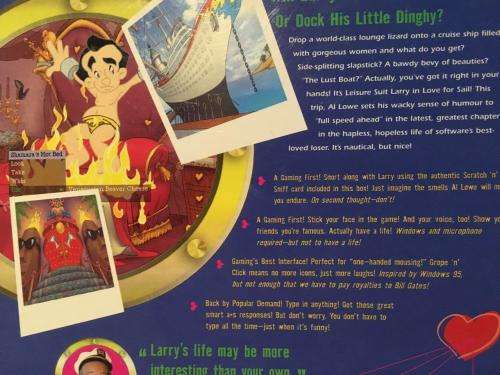 PC - Leisure Suit Larry Love for Sail! (Big Box Game DOS win 95 ) - Retro Gaming