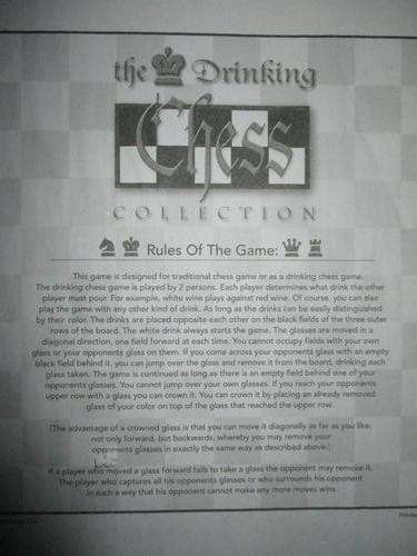 The Drinking Chess Collection