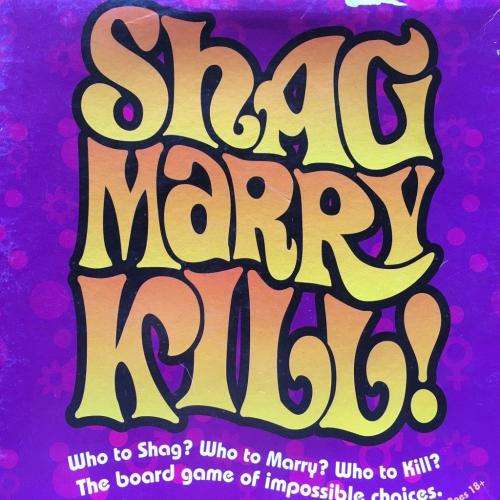 Shag Mary Kill ! - Prima Toys - Who To Shag? Who To Marry? Who To Kill?