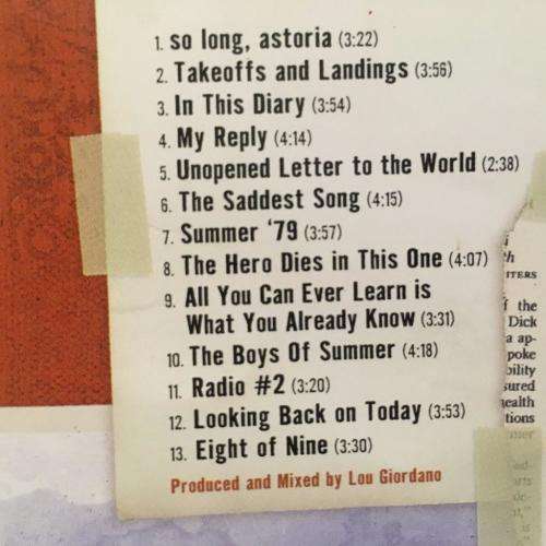 CD - The Ataris - So Long Astoria