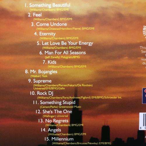 CD - Robbie Williams - Best of Complete Tribute