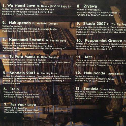 CD - DJ Choc - We Need Love
