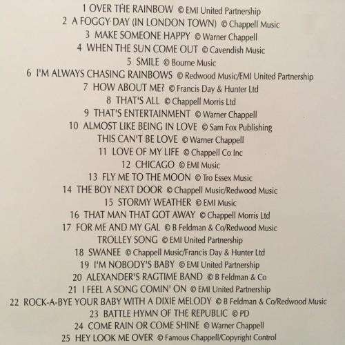 CD - Judy Garland - The One And Only