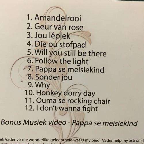 CD - Chrissie - Pappa Se Meisiekind