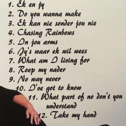 CD - Net Suzette - Ek KanNie Sonder Jou Nie (signed)