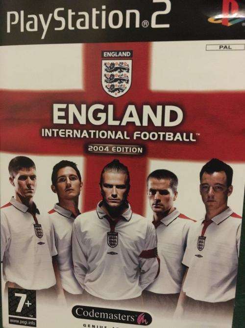 PS2 - England International Football 2004 Edition + DVD Englands Road To Portugal