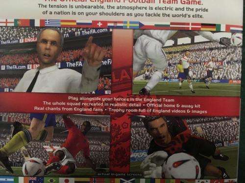 PS2 - England International Football 2004 Edition + DVD Englands Road To Portugal