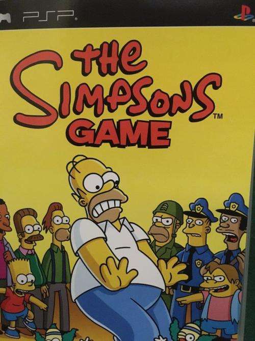 PSP - The Simpsons Game
