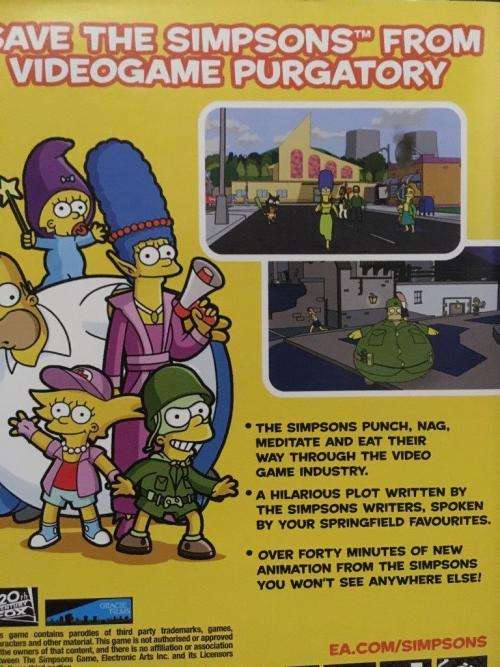 PSP - The Simpsons Game