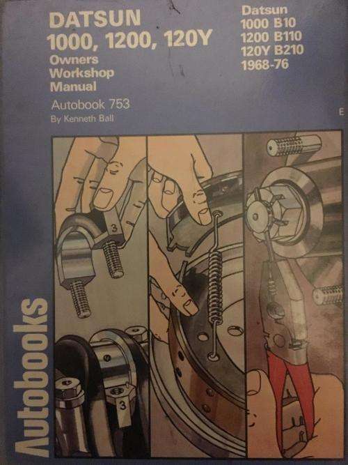 Autobooks - Datsun 1000, 1200 120Y Owners Workshop Manual