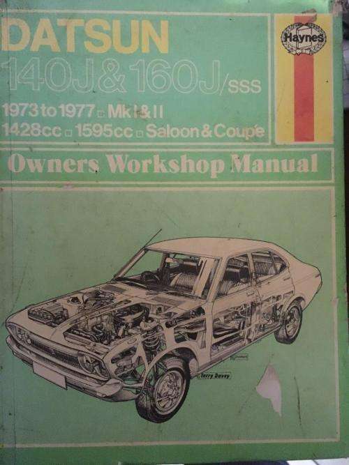 Haynes - Datsun 140j & 160j SSS Owners Workshop Manual