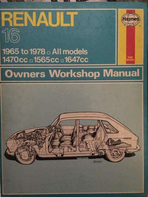 Haynes - Renault 16 Owners Workshop Manual