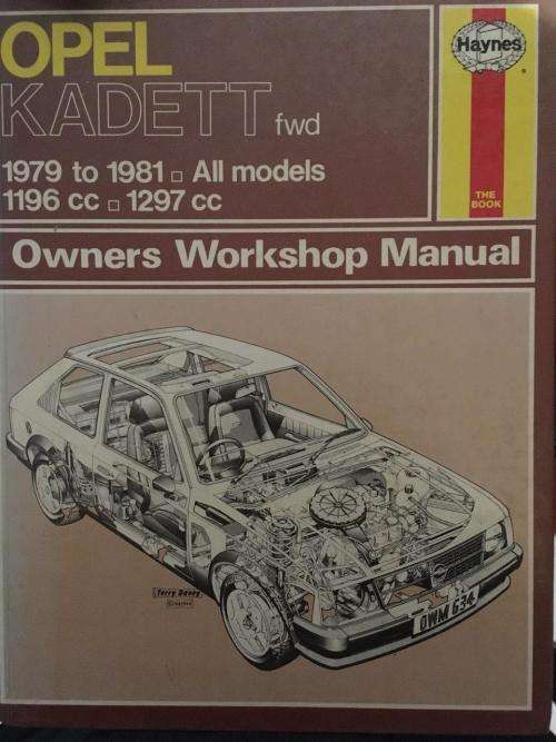 Haynes - Opel Kadet fwd Owners Workshop Manual