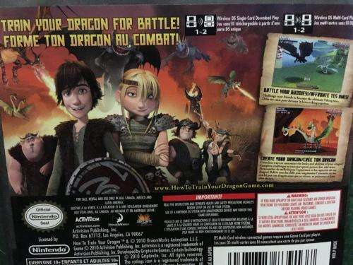 Nintendo DS - Dreamworks How to Train Your Dragon